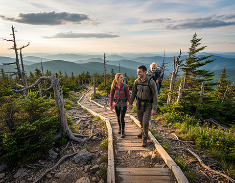 Spruce Knob Summit Trail
